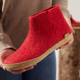 glerups Boot with leather sole Boot with leather sole Red