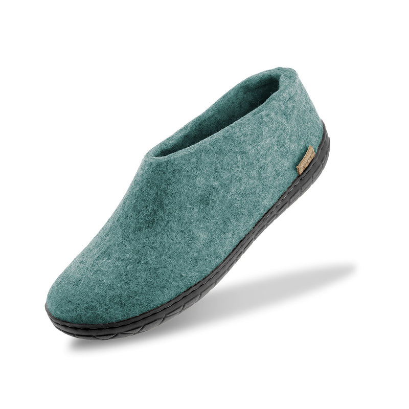 glerups Shoe with natural rubber sole - black Shoe with rubber sole 11 North Sea